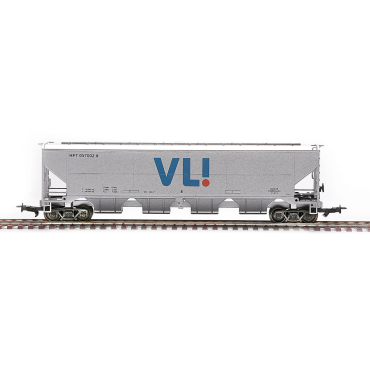VAGÃO HOPPER HFT 061743-1 VLI PRATA FRATESCHI CLÁSSICOS E CONTEMPORÂNEOS FRA 2040 1